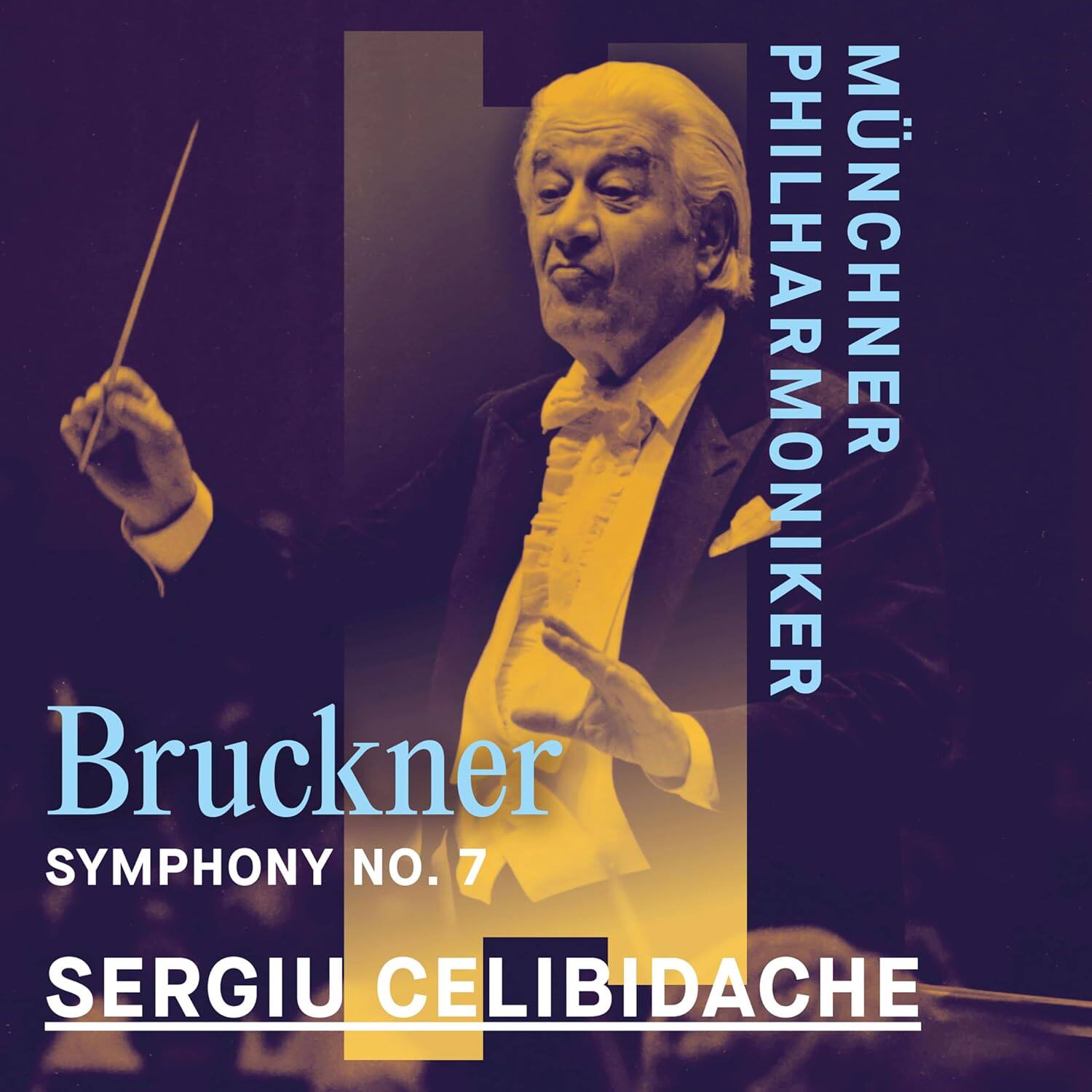 原装进口 切利比达奇Bruckner 布鲁克纳第七交响曲 古典 CD唱片碟