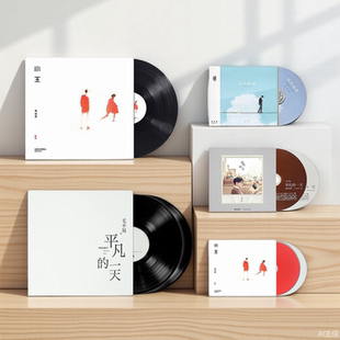 毛不易实体专辑合集礼物周边 平凡 小王 LP黑胶唱片 一天 正版