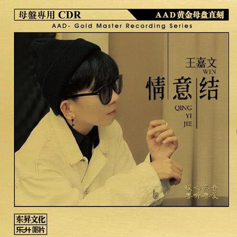 正版唱片 王嘉文 情意结 粤语流行音乐cd专辑 aad黄金母盘直刻