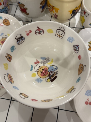 CCCat 分享好物 面包超人陶瓷卡通可爱碗盘