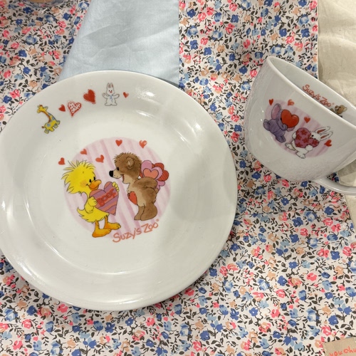 CCCat  好物推荐日本suzy’s zoo盘子茶杯卡通熊可爱餐具