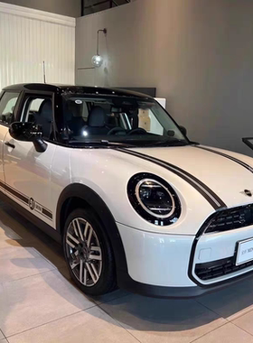 适用于mini迷你Cooper车贴拉花J01JCWF55 F56F66引擎机盖侧裙贴纸