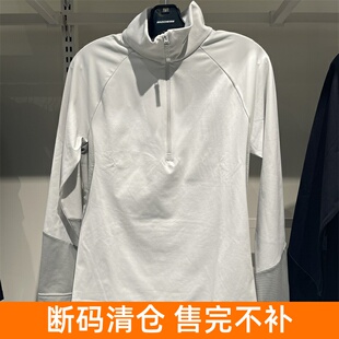 【断码清仓】斯凯奇春秋男款女款长袖T恤衫卫衣套头长袖T恤S-XL