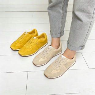 Aerosoles 爱柔仕春秋新款里外全真皮圆头系带轻软舒适休闲女鞋