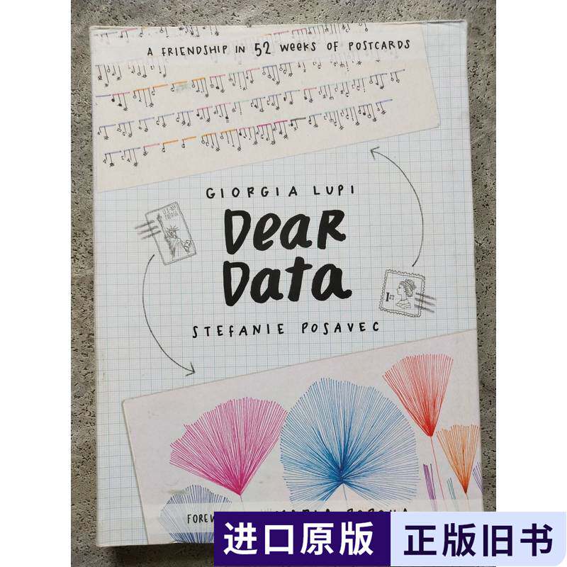 Dear Data book: 2016 Lupi & Posavec MoMA Collection - Buy from Taobao, China | Shopme Agent