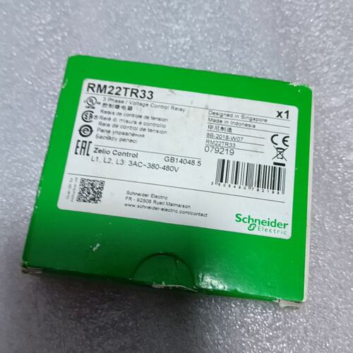 可维修-耐德电气 RM22TR33三相监测相序继电器 全新原厂，不议价