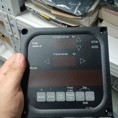 可维修-康士廉SAL SD4-2计程仪显示面板，型号704042，全议价