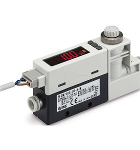 SMC原装正品PF2M7系列2色显示数字式流量开关PF2M710W-C6-F-M