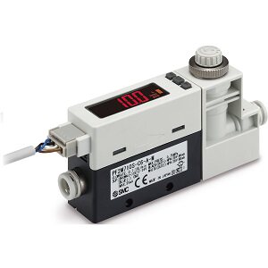 SMC原装正品PF2M7系列2色显示数字式流量开关PF2M710W-C6-F-M