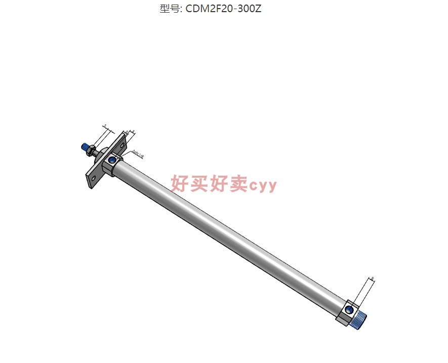 SMC原装正品CDM2F20-300Z