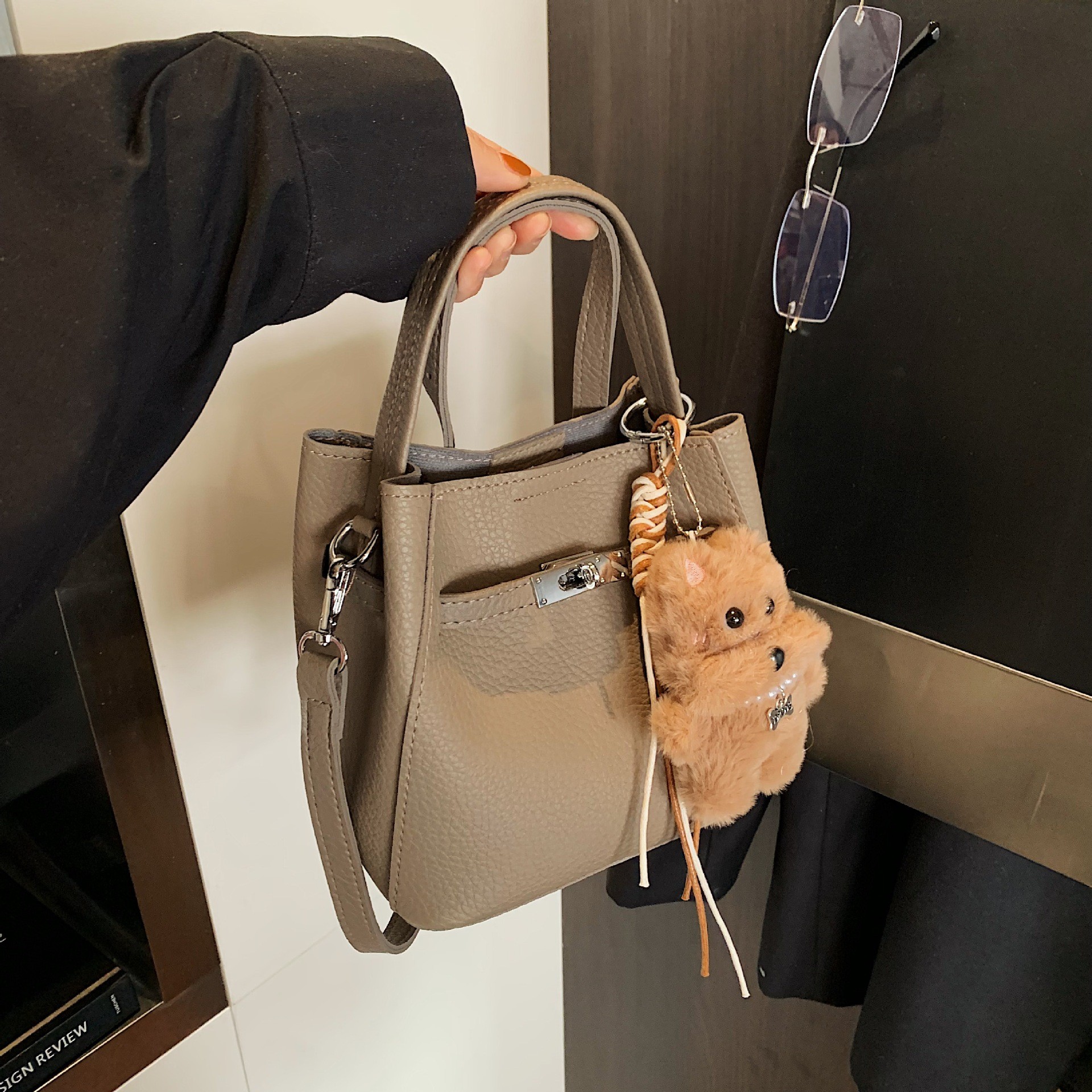 小众复古手提菜篮子包女20