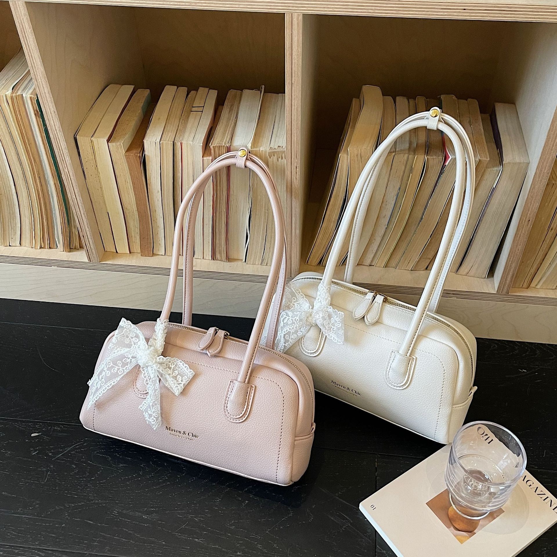 蝴蝶结腋下包包女2026新款小众设计休闲百搭大容量通勤单肩手拎包,箱包皮具/热销女包/男包,胸包,淘宝优惠券,粉丝福利购,淘宝优惠卷