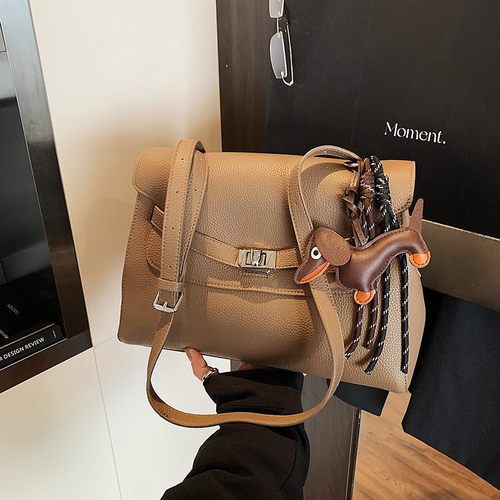 荔枝纹托特包女2026新款高