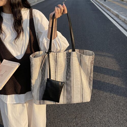 大容量帆布包女款2026新潮