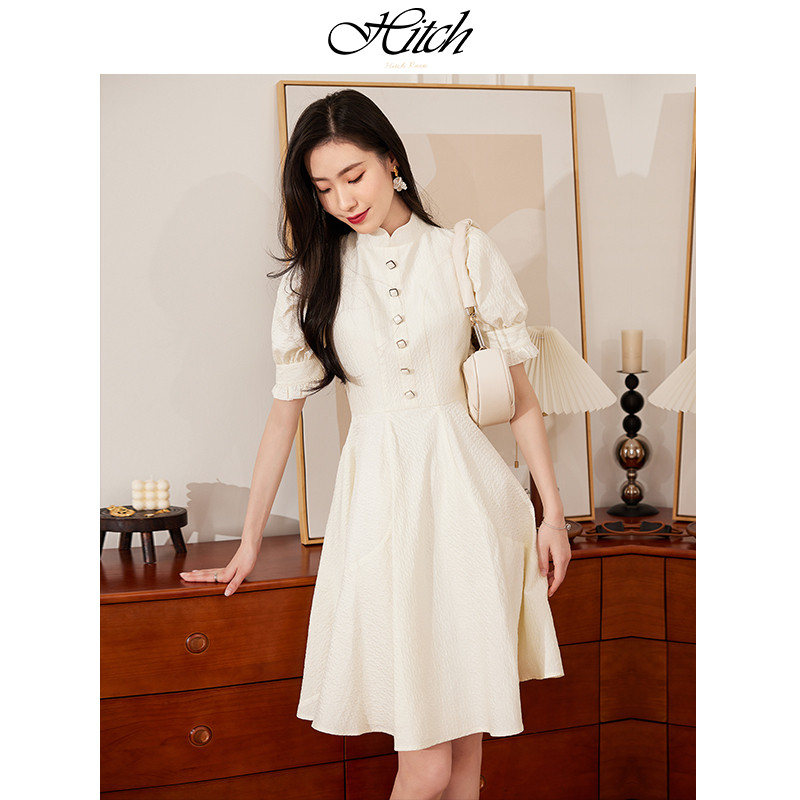 希区瑞普法式连衣裙浪漫公主高端新款女春夏显瘦小香风纯色裙蕾丝,女装/女士精品,连衣裙,淘宝优惠券,粉丝福利购,淘宝优惠卷