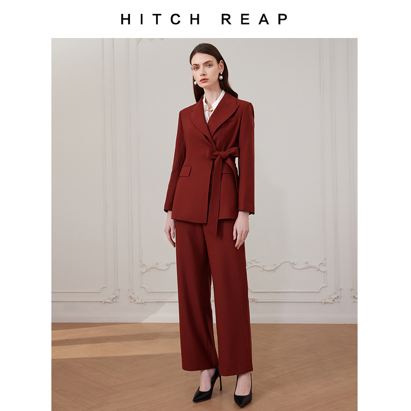 长裤长袖套装希区瑞普精纺羊毛