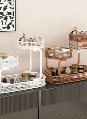 玄关钥匙收纳摆件客厅鞋柜置物架