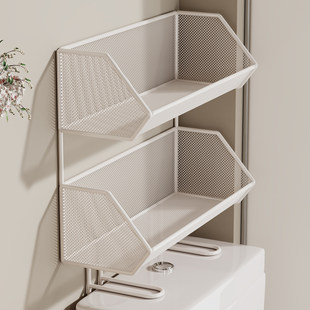 卫生间马桶上方置物架浴室纸巾收纳储物架厕所洗手间用品收纳神器