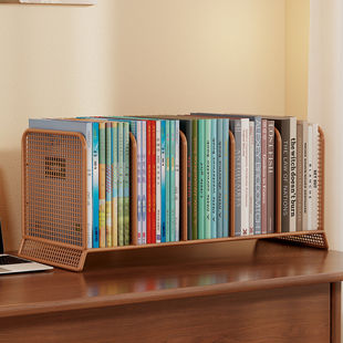 桌面书架置物架桌上家用收纳架卧室柜子学生书桌架子多层简易书柜