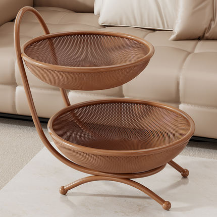 水果盘客厅茶几家用水果篮桌面水果点心干果零食摆放架果蔬置物架