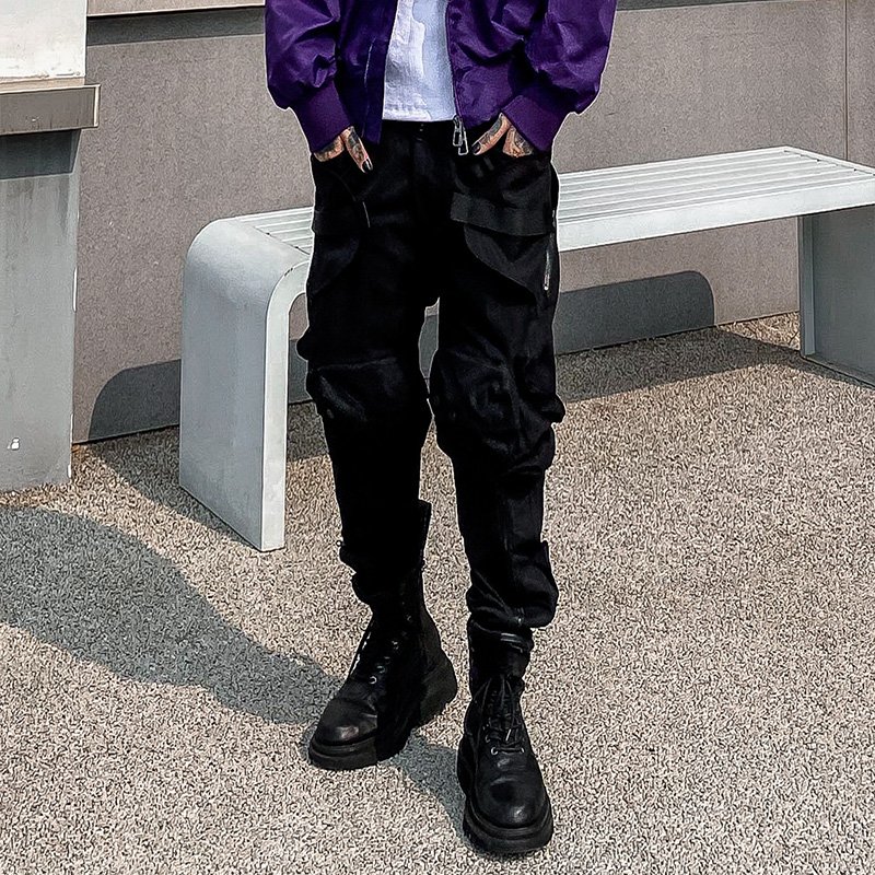 我叫得仔长裤工装裤机能机能长裤