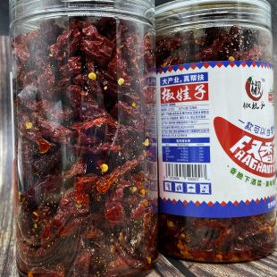 湖北恩施鹤峰网红香酥椒脆辣椒油炸干辣椒休闲零食品下饭菜150g瓶