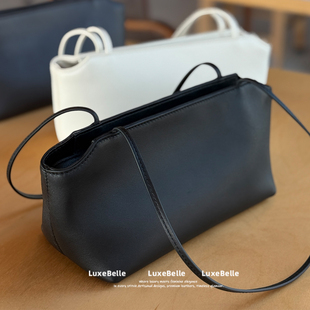 LUXE静奢松弛小方包Terrasse To-Go原厂羊皮手提单肩腋下麻将包