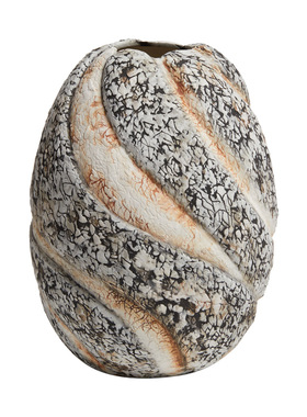 新中式裂纹陶瓷花瓶插花花器卧室客厅样板房居家客厅软装饰品摆件