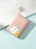 Короткий бумажник, милая сумка через плечо, брендовый тонкий кошелек, Южная Корея