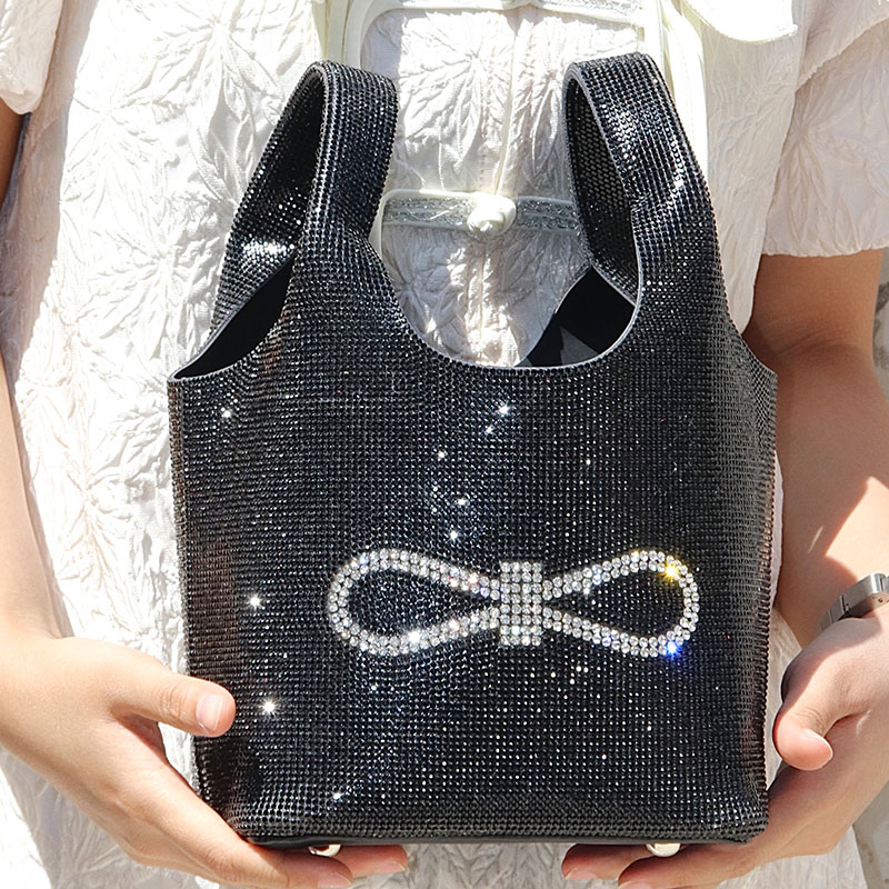 WL菜篮子背心包小包时尚水钻包