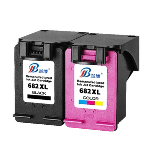 兰博适用惠普HP682墨盒 黑色 HP1216 2336 2776 2777 2778 2779 4175 6078 2775打印机墨盒 682xl墨盒 可加墨