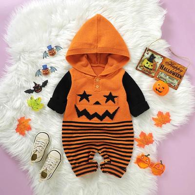 万圣节儿童服装南瓜搞怪小怪兽