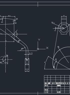 CA10B解放牌汽车变速叉（钻19孔）的工艺规程D图机械CAD+说明图纸