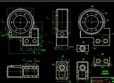 减速箱体零件工艺规程及铣尺寸159两侧面铣床夹具2D图机械CAD素材