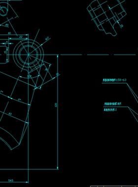 CA10B型变速器一倒挡拔叉铣尺寸8俩端面夹具设计2D图机械说明图纸
