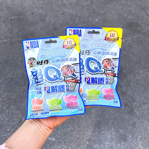 旺仔NBA联名电解质综合口味软糖
