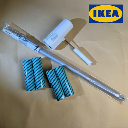 IKEA宜家粘毛器大号新款粘滚筒式除尘器清洁用具现代简约北欧风