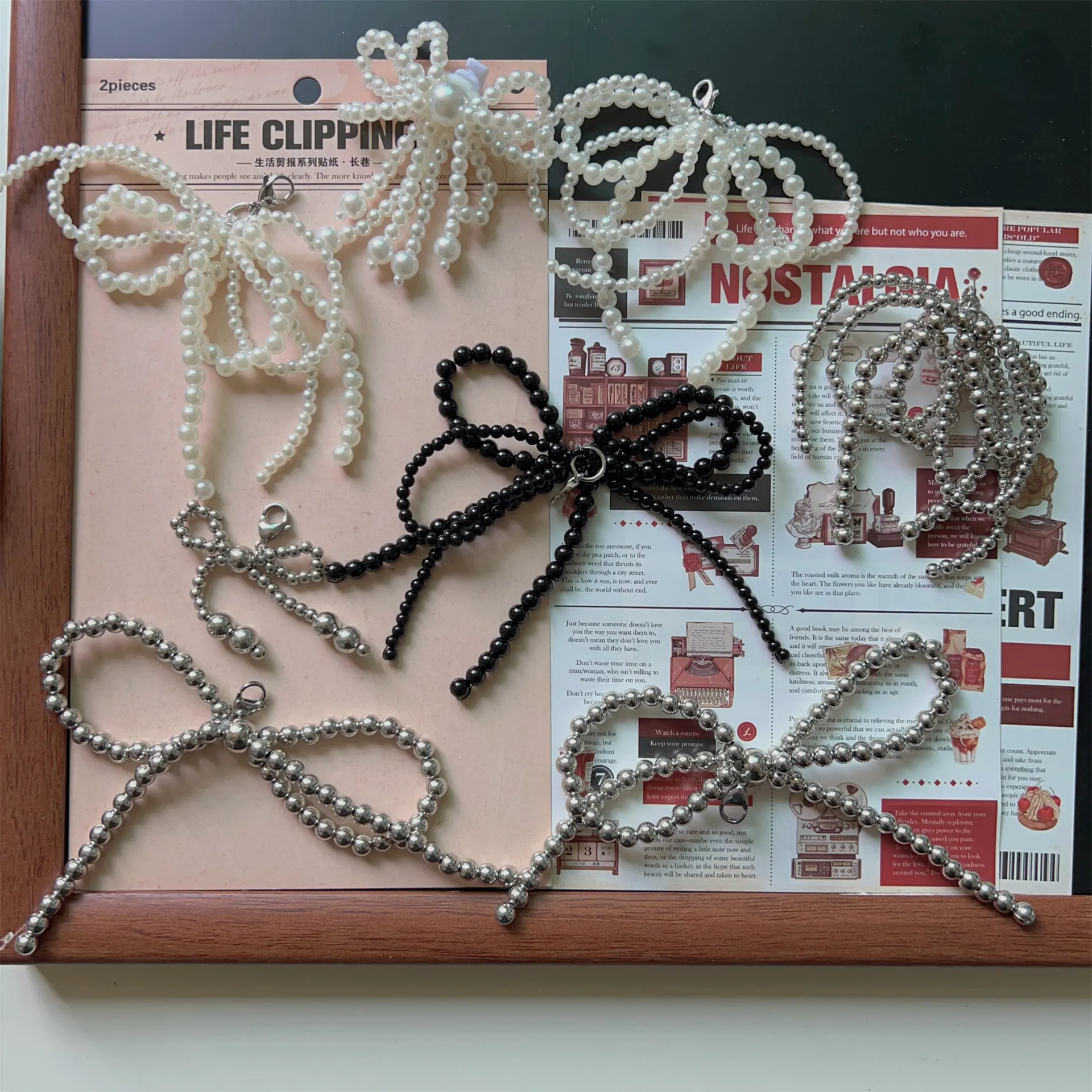 鞋带装饰扣立体蝴蝶结珍珠串珠韩国东大门配件鞋花鞋扣跨境热卖新