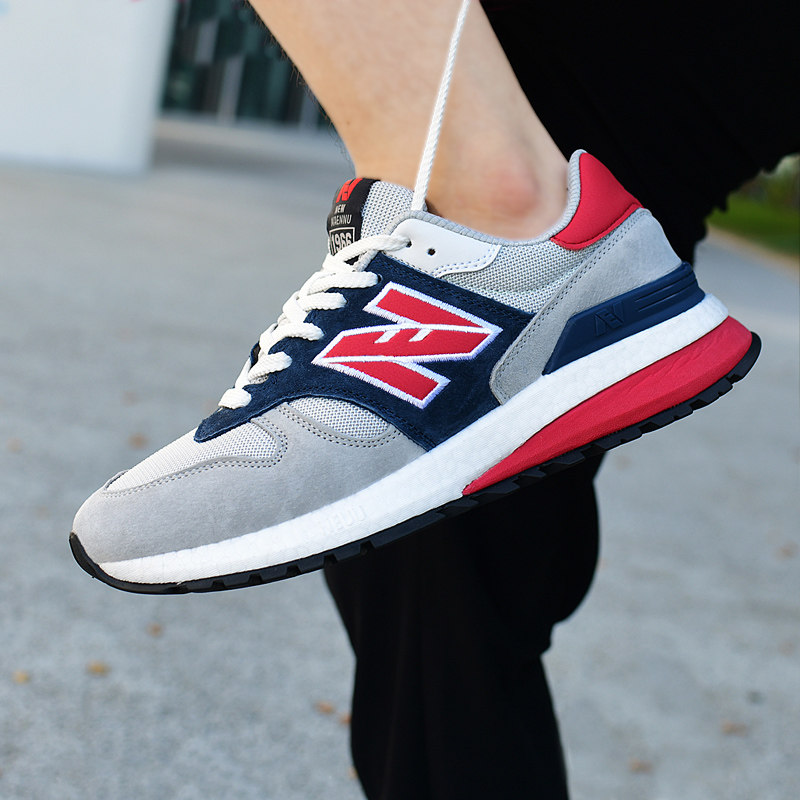 品牌官方正品N字休闲透气轻便男跑步鞋透气舒适鞋子减震跑步鞋