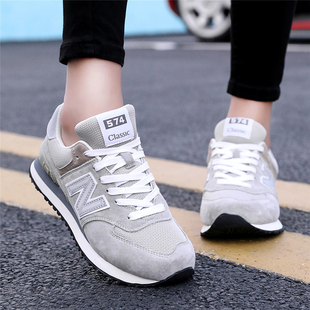 品牌正品女鞋574新款春秋季跑步女运动鞋男n字跑步鞋