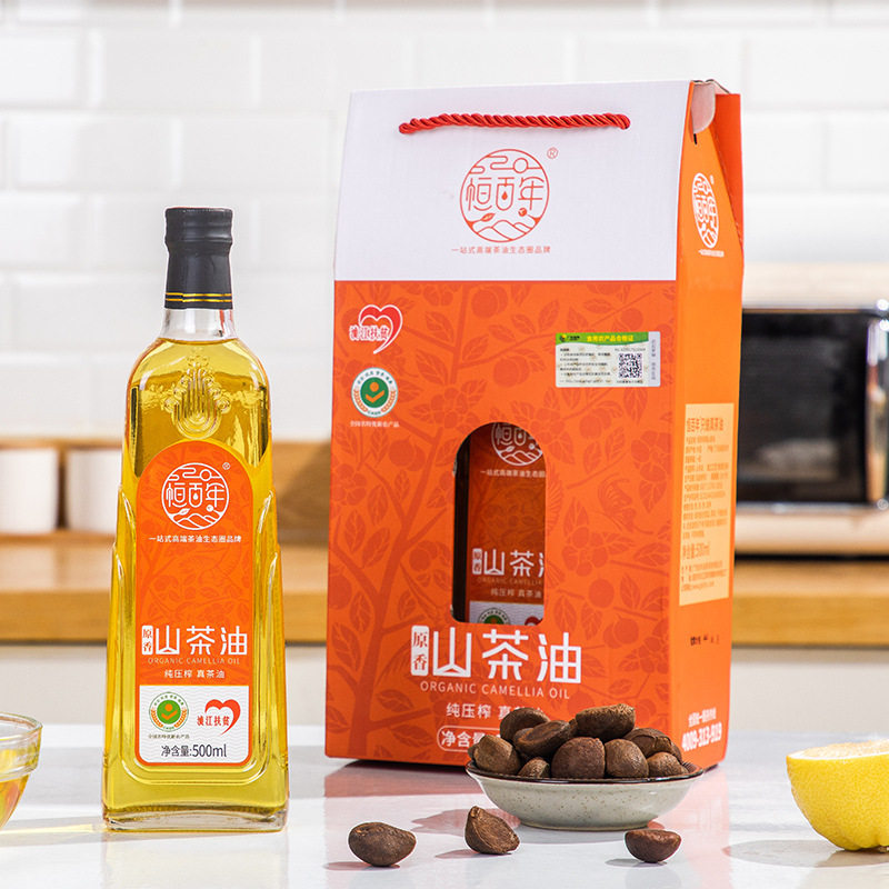 韶关恒百年山茶油食用油 烹饪油原香油高山茶籽油野山茶油茶树油