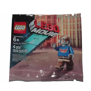 乐高 LEGO 乐高大电影 限量 拼彻包 电台DJ Robot 5002203