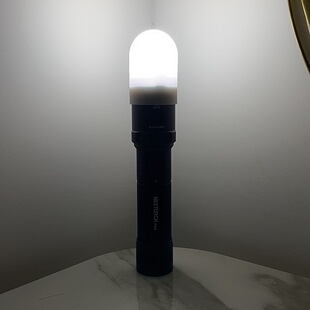 圆头硅胶柔光罩手电柔光罩灯罩手电筒配件通用仅柔光罩不含手电筒