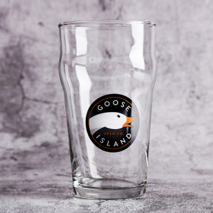 精酿IPA品脱杯加工定制 美国GOOSEISLAND鹅岛专用啤酒杯皮尔森英式