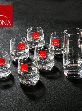 rona捷克水晶玻璃一口杯