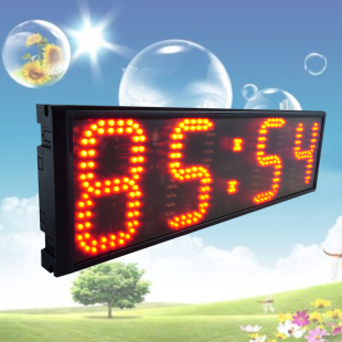 clock digit wall led stopwatch timer countdown inch