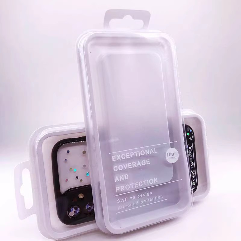 适用苹果vivo oppo 华为手机壳包装厚款包装盒吸塑PVC包装盒丝印
