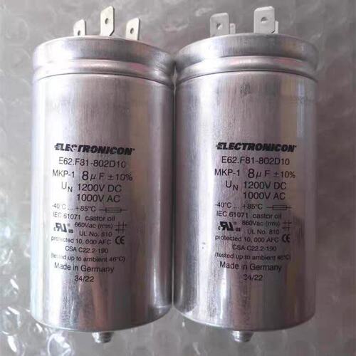 议价ELEROCON电容器E62.F81-802D10 8UE62.F81-802D10E62.F81