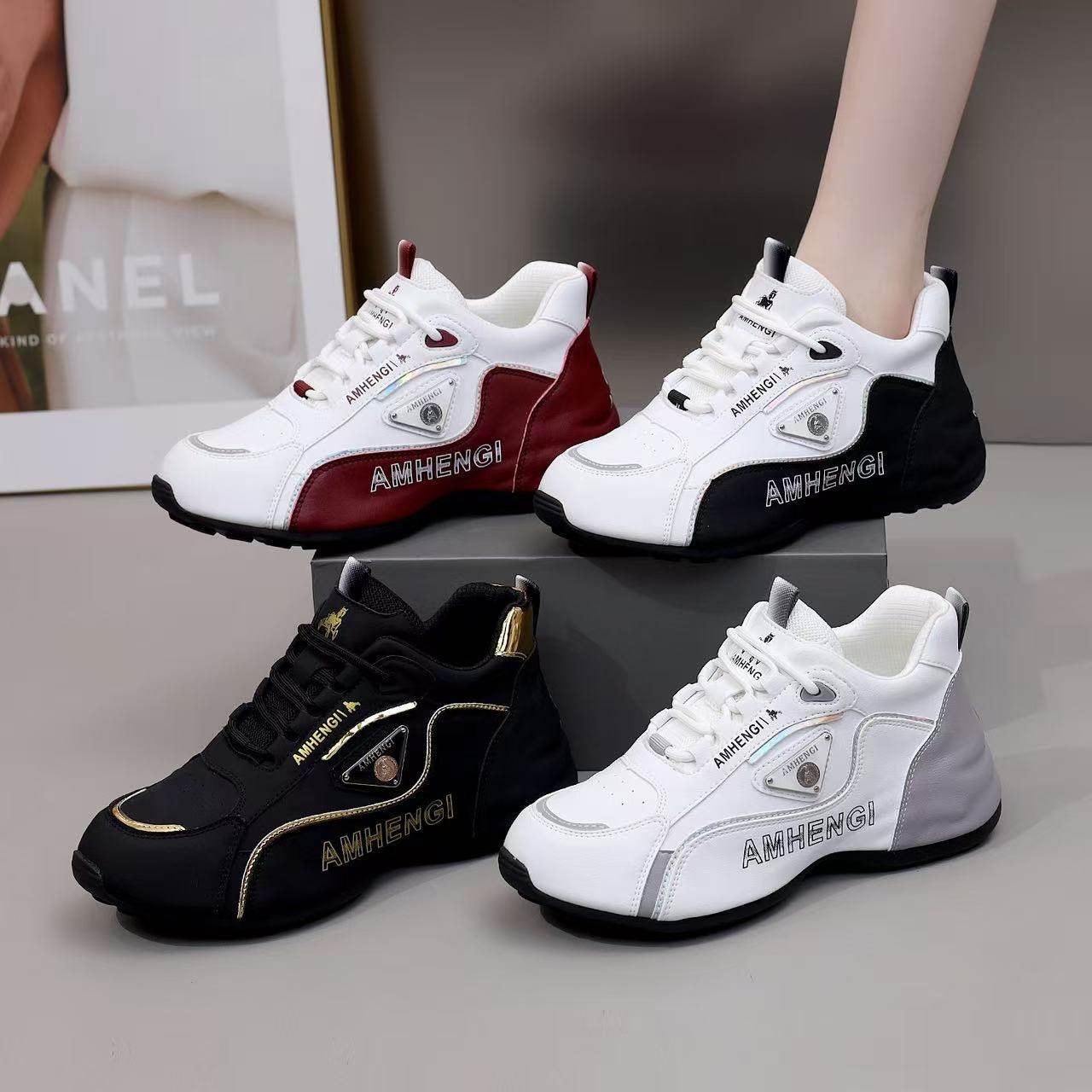 轻奢中国时尚运动风圆头男女同款