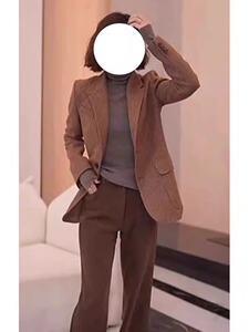 【送运费险】2023年新款美拉德穿搭复古高级感超好看气质西装外套